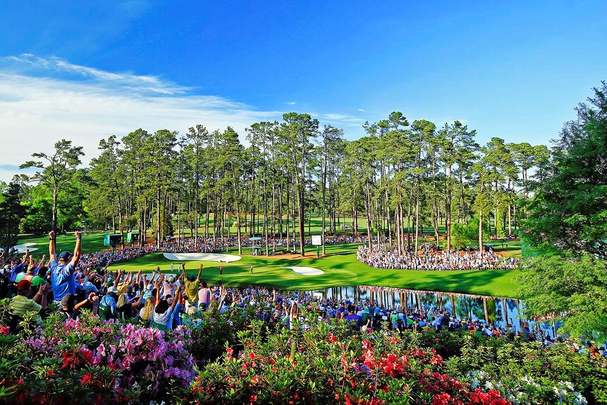 Fans at the Masters are known as "patrons" Fans at the Masters are known as "patrons"