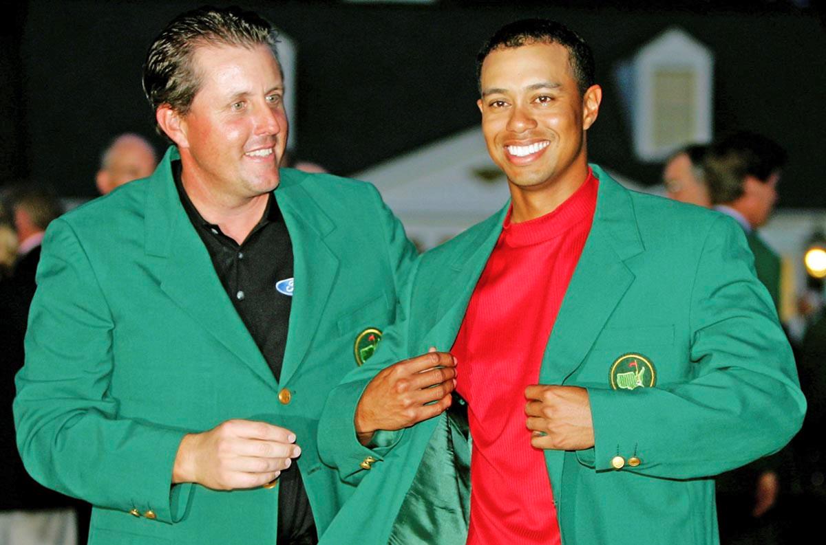 Tiger Woods has won golf's Career Grand Slam, while Phil Mickelson is one Major away from doing the same Tiger Woods has won golf's Career Grand Slam, while Phil Mickelson is one Major away from doing the same